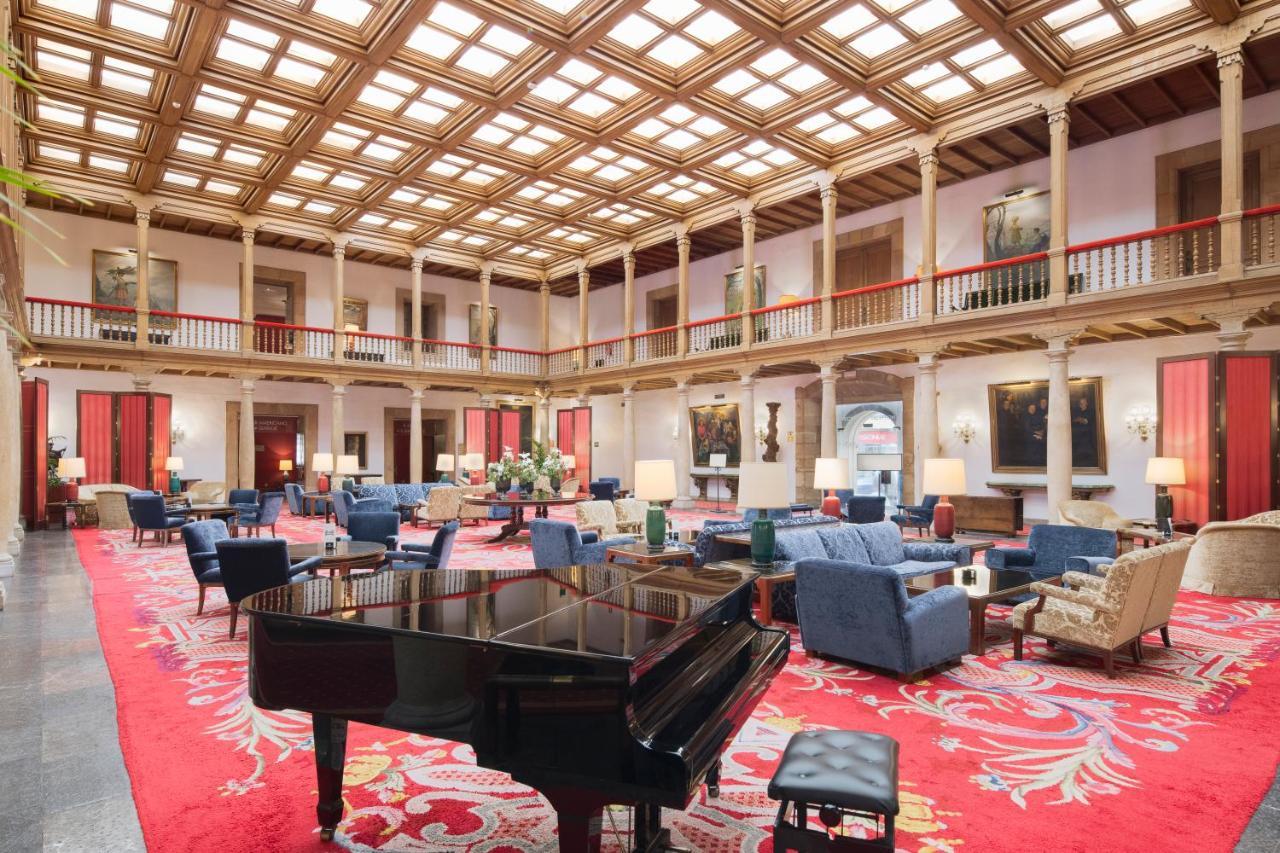 Eurostars Hotel De La Reconquista Oviedo Esterno foto The lobby of the Hotel de Ville