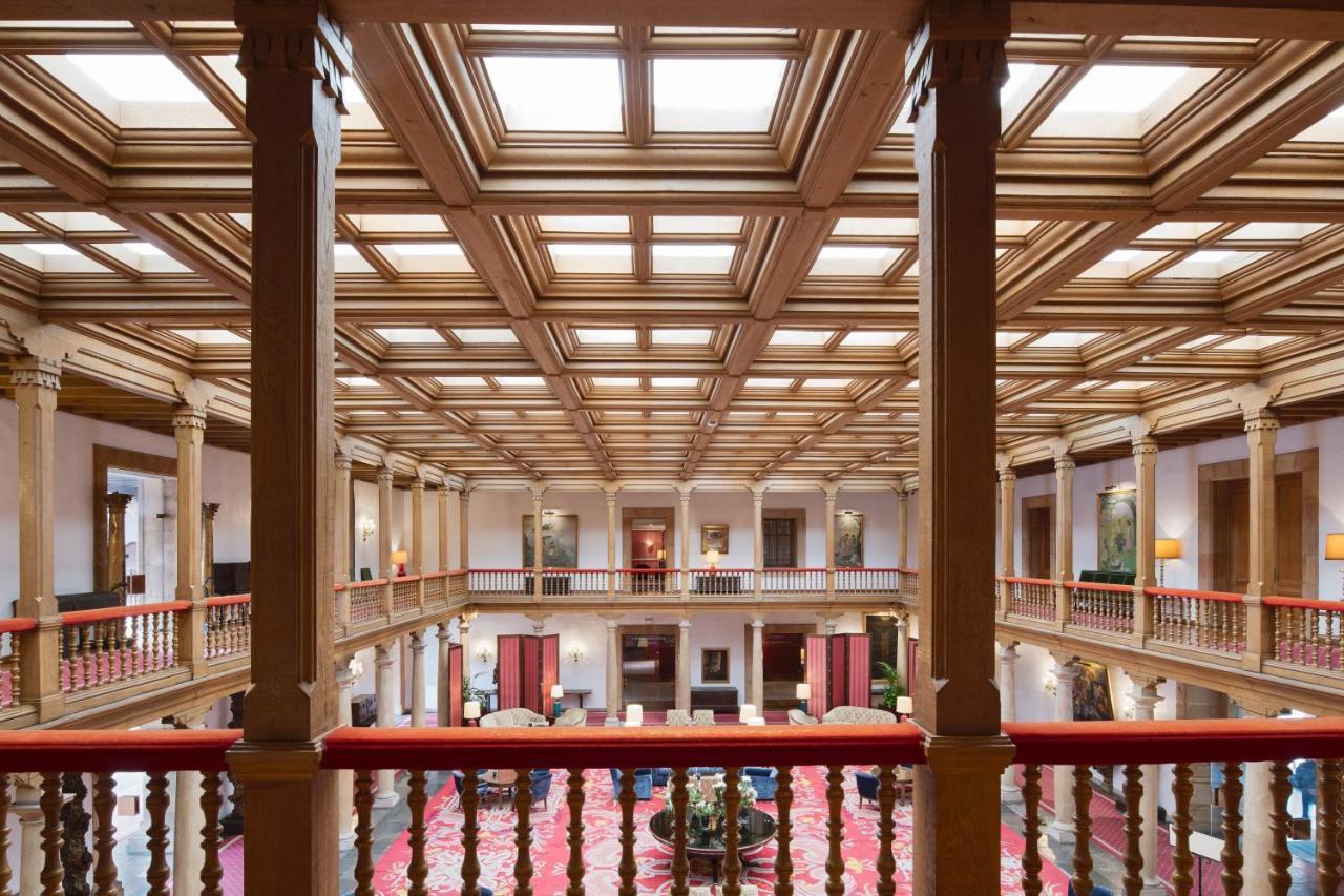 Eurostars Hotel De La Reconquista Oviedo Esterno foto The interior of the hotel
