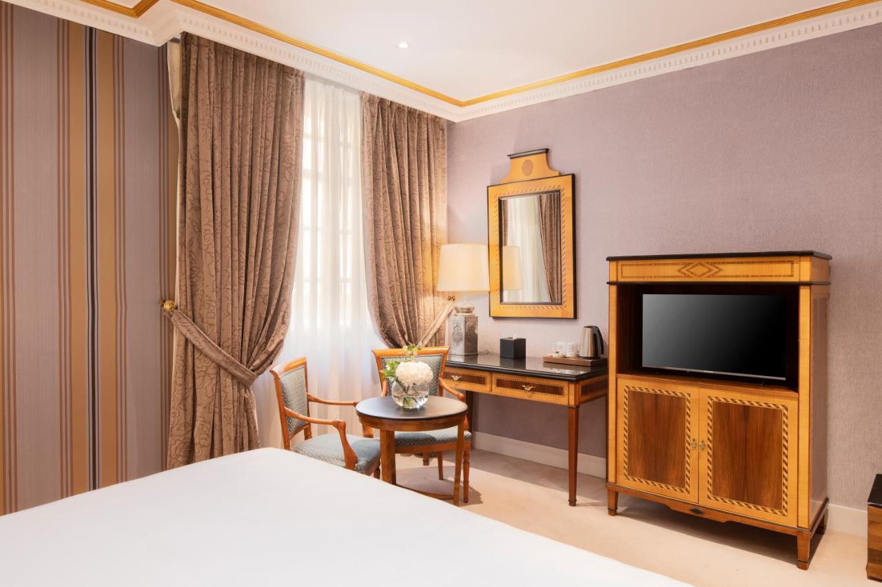 Eurostars Hotel De La Reconquista Oviedo Esterno foto A room at the hotel