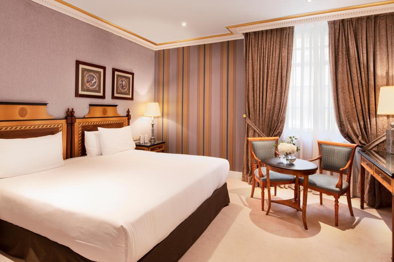 Eurostars Hotel De La Reconquista Oviedo Esterno foto A room at the hotel